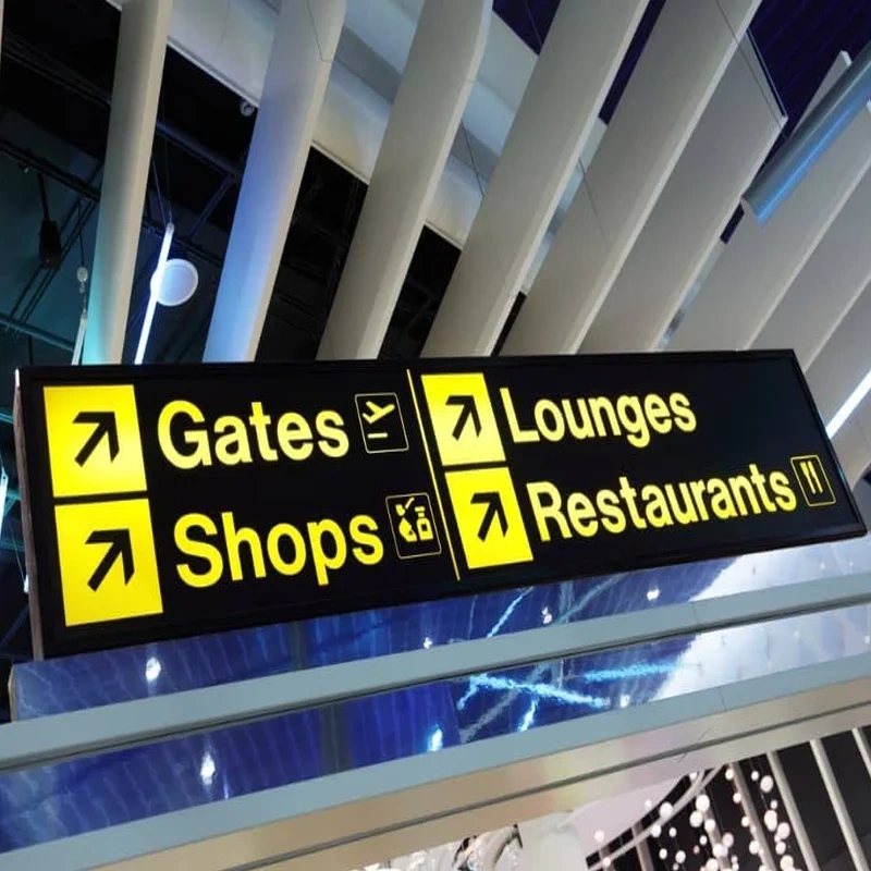Wayfinding Signs for Exhibition